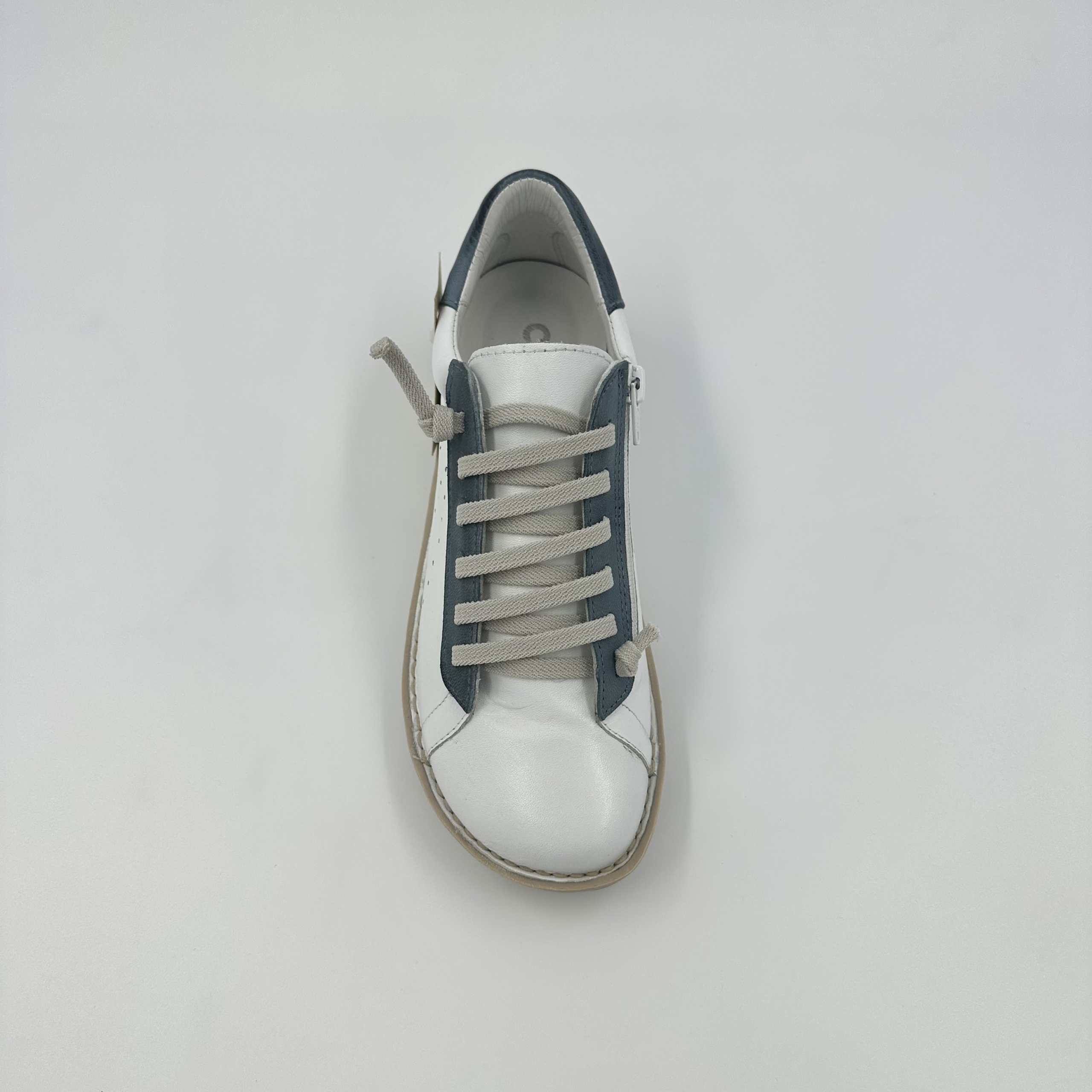 DISPONIBLE EN LIGNE SEULEMENT - CHACAL - CHAUSSURES - #5816 - CERALINE BLANCO - JEANS – Image 3